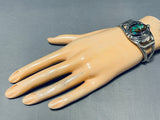 Spectacular Vintage Native American Navajo Royston Turquoise Sterling Silver Bracelet-Nativo Arts