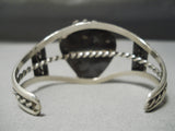 Quality Vintage Native American Navajo Turquoise Sterling Silver Bracelet Old Cuff-Nativo Arts