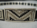 Important Dan Jackson Vintage Native American Navajo Sterling Silver Hat Concho Belt-Nativo Arts