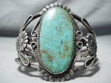 Museum Authentic Vintage Native American Navajo Royston Turquoise Sterling Silver Bracelet-Nativo Arts