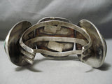 One Of The Best Vintage Native American Navajo Royston Turquoise Sterling Silver Bracelet Old-Nativo Arts