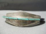 Native American Important Ben Nighthorsecampbell Turquoise Sterling Silver Vintage Bracelet-Nativo Arts