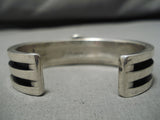 Fabulous Native American Navajo Jeanette Dale Royston Turquoise Sterling Silver Bracelet-Nativo Arts