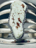 Dry Creek Turquoise Vintage Native American Navajo Sterling Silver Bracelet-Nativo Arts