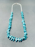 Native American Beautiful Vintage Santo Domingo Turquoise White Shell Necklace-Nativo Arts