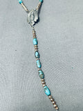 Very Rare Vintage Native American Navajo Turquoise Sterling Silver Rosary-Nativo Arts