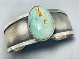 Unique Vintage Native American Navajo Royston Turquoise Sterling Silver Bracelet-Nativo Arts