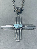One Of Most Unique Vintage Native American Navajo Ben Begaye (d.) Sterling Silver Necklace-Nativo Arts
