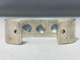 Authentic Orville Tsinnie Vintage Native American Navajo Sterling Silver Bracelet-Nativo Arts