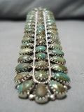 Amazing Vintage Navajo Royston Turquoise Sterling Silver Native American Ring-Nativo Arts