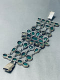The Best Jade Vintage Southwest Sterling Silver Clasp Bracelet-Nativo Arts
