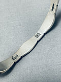 Very Important Vintage Native American Navajo Kenneth Begay Sterling Silver Bracelet-Nativo Arts