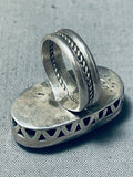 Very Important Jimmie King Jr Vintage Native American Navajo Sterling Silver Ring-Nativo Arts