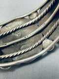 120 Gram Best Navajo Spiny Oyster Sterling Silver Heavy Bracelet Cuff-Nativo Arts