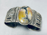 Native American One Of The Best Vintage Petrified Wood Sterling Silver Bracelet-Nativo Arts