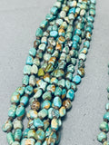 Native American Gasp! Gorgeous Vintage Santo Domingo Green Turquoise Heart Necklace-Nativo Arts