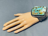 Native American One Of The Best Museum Vintage Royston Turquoise Sterling Silver Bracelet-Nativo Arts
