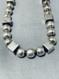 One Of The Most Unique Ever Vintage Southwest Sterling Silver Necklace-Nativo Arts