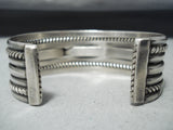 Outstanding Vintage Native American Navajo Royston Turquoise Sterling Silver Bracelet Old-Nativo Arts