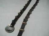 Astonishing Vintage Native American Navajo Silver Coins Concho Belt-Nativo Arts