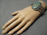 Tremendous Vintage Native American Navajo Royston Turquoise Sterling Silver Bracelet Cuff-Nativo Arts