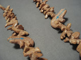 Incredible Vintage Navajo Pipestone Native American Turquoise Necklace-Nativo Arts