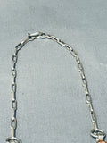 The Most Intricate Vintage Navajo Sterling Silver Squash Blossom Necklace-Nativo Arts