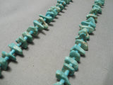 Incredible Vintage Navajo Turquoise Nugget Native American Ehishi Necklace-Nativo Arts