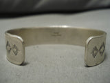 Incredible Vintage Native American Navajo Turquoise Sterling Silver Bracelet-Nativo Arts