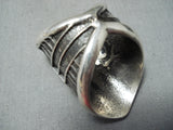 Stan Yazzie Amazing Navajo Sterling Silver Cross Ring Native American-Nativo Arts