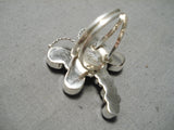 Expressive Navajo Sleeping Beauty Turquoise Sterling Silver Native American Ring-Nativo Arts