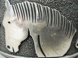 Best Vintage Native American Navajo Thomas Singer Horse Sterling Silver Bracelet-Nativo Arts