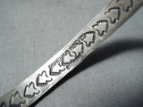 Sunny Reeves Vintage Navajo Sterling Silver Bracelet Native American Old-Nativo Arts