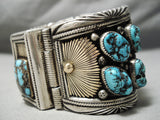 Very Important Vintage Native American Navajo Gibson Nez Sterling Silver 14k Gold Clasp Bracelet-Nativo Arts