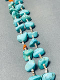 Native American Impressive Vintage Santo Domingo Turquoise Necklace-Nativo Arts
