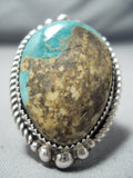 Marvelous Vintage Native American Navajo Royston Turquoise Sterling Silver Ring-Nativo Arts