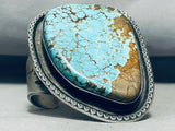 Native American One Of The Biggest Best Ever 160 Gram #8 Turquoise Sterling Silver Bracelet-Nativo Arts