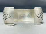 Gold And Silver Vintage Native American Navajo Sterling Detail Bracelet-Nativo Arts
