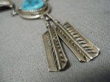 Amazing Marie Thompson Sterling Silver Feather Native American Necklace-Nativo Arts