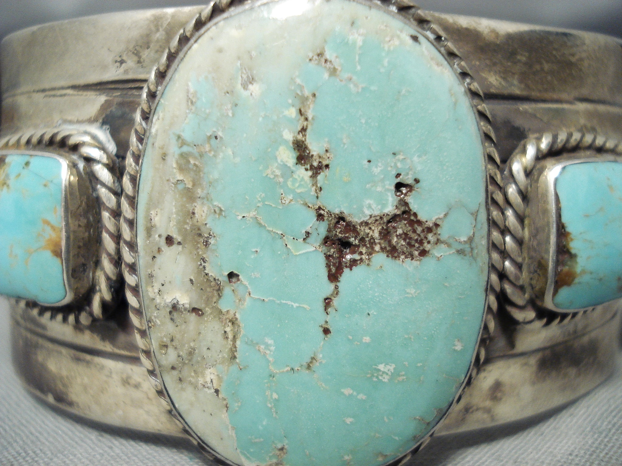 Rare Virgil Begay Vintage Native American Navajo Easter Blue