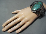 Museum Authentic Vintage Native American Navajo Royston Turquoise Sterling Silver Bracelet-Nativo Arts