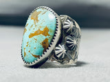 Fabulous San Felipe 8 Turquoise Sterling Silver Ring-Nativo Arts