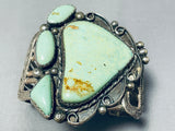 One Of The Best Ever Vintage Native American Navajo Royston Turquoise Sterling Silver Bracelet-Nativo Arts