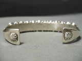 Important Heavy Vintage Native American Navajo Ben Begaye Turquoise Sterling Silver Bracelet-Nativo Arts
