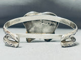 Extremely Rare Orvil Jack Turquoise Vintage Native American Navajo Sterling Silver Bracelet-Nativo Arts