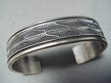 Sunny Reeves Vintage Native American Navajo Sterling Silver Bracelet-Nativo Arts