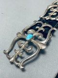 Quality Authentic Vintage Native American Navajo Turquoise Sterling Silver Concho Belt-Nativo Arts