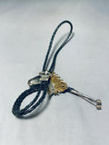 Detailed Southwest Vintage Sterling Silver Horse Bolo Tie-Nativo Arts