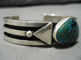 Important Jeanette Dale Vintage Native American Navajo Sterling Silver Bracelet Cuff-Nativo Arts