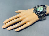 Museum Quality Vintage Native American Navajo Royston Turquoise Sterling Silver Bracelet-Nativo Arts